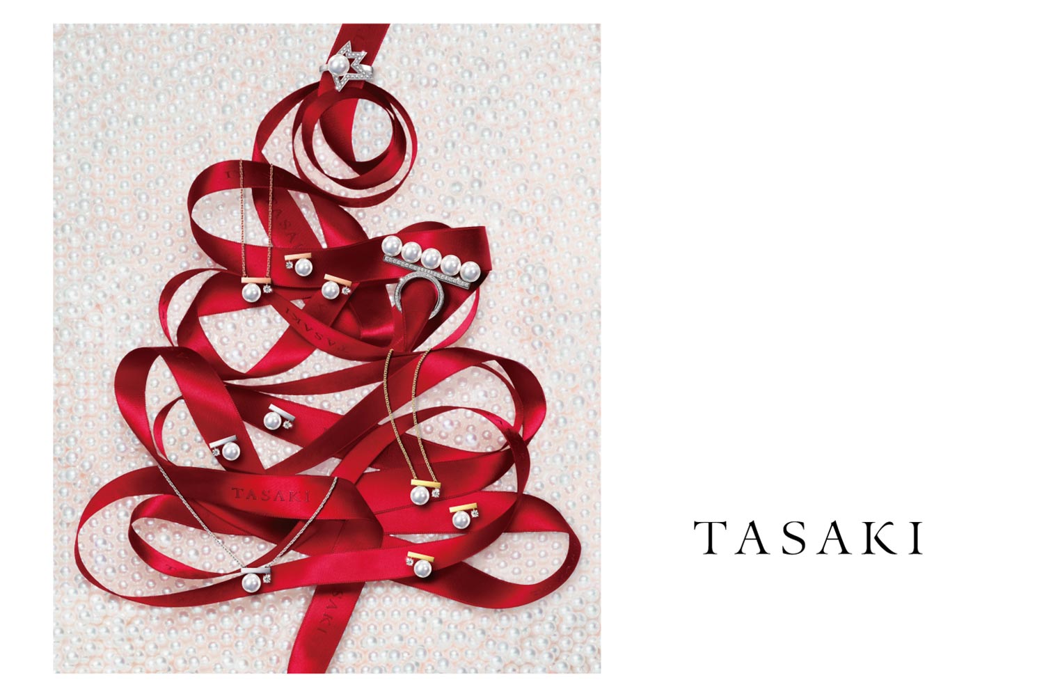 〈Tasaki〉Tasaki Timeless Christmas 2018 “Pearly Snow”
