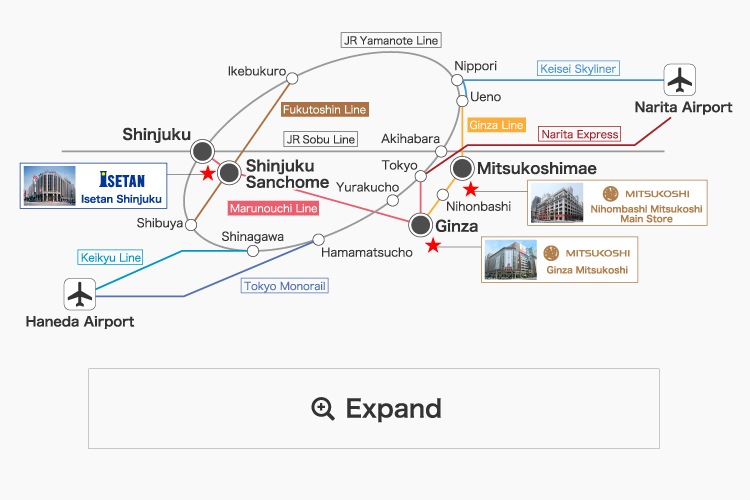 Isetan Shinjuku Floor Map | Viewfloor.co